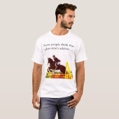 Pompen T-shirt (Voorkant volledig)