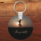 Pompen tijdens de sleutelhanger van het schemeruur (Voorkant)