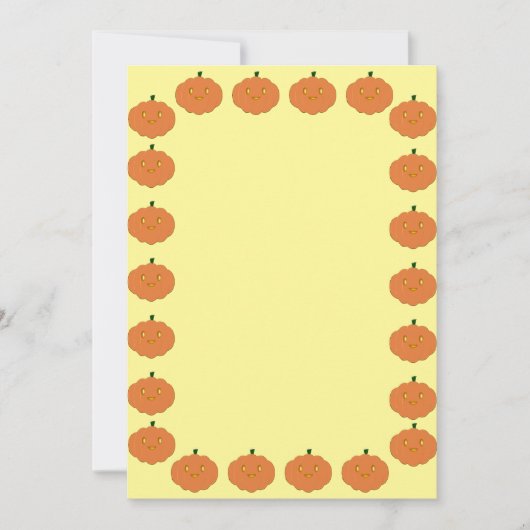 Pompentekening rand aangepaste tekst kaart (Voorkant)