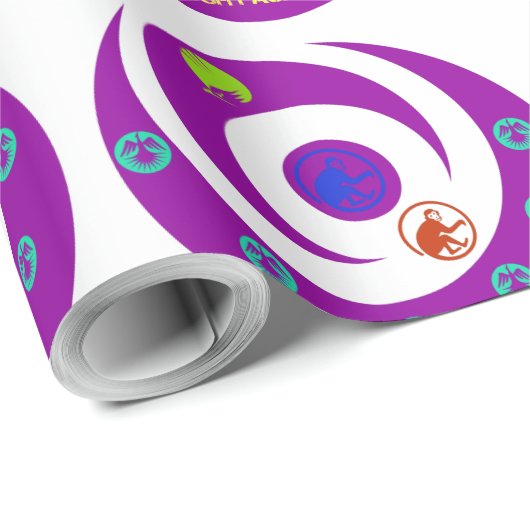 pompeuze mode cadeaupapier (Rol Hoek)