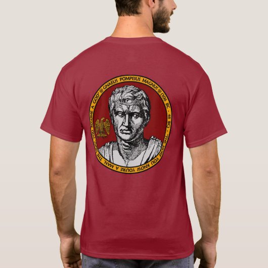 Pompey the Great Portrait Seal Shirt (Achterkant)