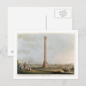 Pompey's Pillar, bord 14 uit 'Uitzichten in Egypte Briefkaart (Voorkant / Achterkant)