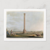 Pompey's Pillar, bord 14 uit 'Uitzichten in Egypte Briefkaart (Voorkant)
