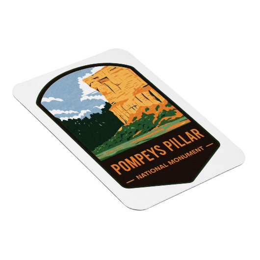 Pompeys Pillar National Monument Magneet (Rechterzijde)