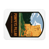 Pompeys Pillar National Monument Magneet (Horizontaal)