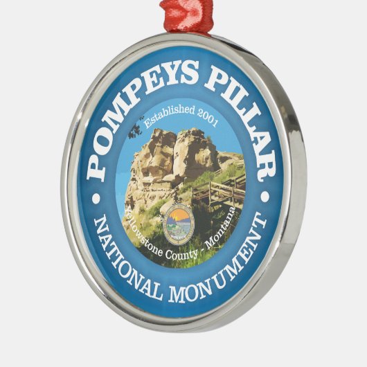 Pompeys Pillar NM Metalen Ornament (Links)