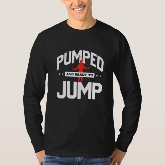 Pomphelling met schrootstok, pomp en klaar T T-shirt (Voorkant)