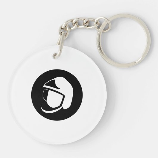 Pompier-sleutelhanger Sleutelhanger (Achterkant)