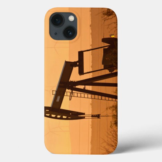 Pompinstallatie die olie pompt in West-Texas, VS Case-Mate iPhone Case (Achterkant)