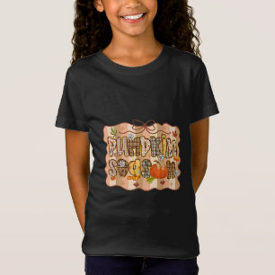 Pompioenseizoen Geruit T-shirt