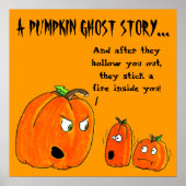 POMPKIN GHOST STORY HALLOEEN print (Voorkant)
