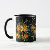 POMPKIN PATCH & SPIDER WEB! door SHARON SHARPE Mok (Links)