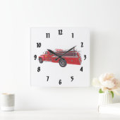  pompmotor vierkante klok (Huis)