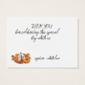 Pompmuziek Visitekaartje (Achterkant)