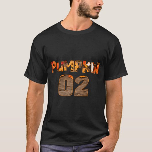 Pompoen 02 t-shirt (Voorkant)