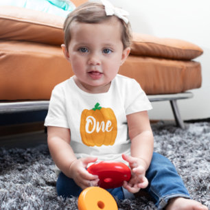Pompoen 1e verjaardag baby T-shirt