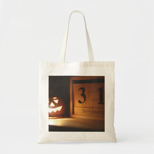 Pompoen - 31 oktober tote bag (Voorkant)