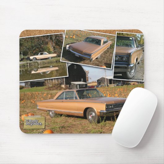 Pompoen 66 muismat (Met muis)