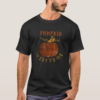Pompoen Alles Liefde Herfst Pompoen Kruiden Seizoe T-shirt