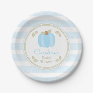 Pompoen Baby Boy Douche Papier Bord