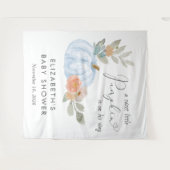 Pompoen Baby Jongen Douche Welkom Foto Achtergrond Wandkleed (Voorkant (horizontaal))