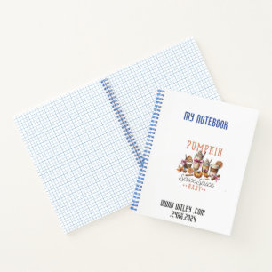 pompoen-baby-kruidenspiraal notitieboek