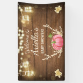 Pompoen Baby shower Achtergrond Banner Herfst Herf (Verticaal)