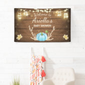 Pompoen Baby shower Achtergrond Banner Herfst Herf (Insitu)