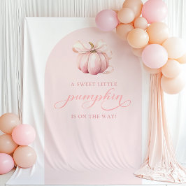 Pompoen Baby shower Arch Achtergrond Tapestry Wandkleed