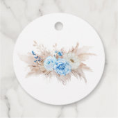 Pompoen Baby Shower Bedankt Bedankjes Labels (Achterkant)