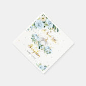 Pompoen Baby shower Boy Herfst Pompoen Servet (Hoek)