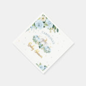 Pompoen Baby shower Boy Herfst Pompoen Servet (Hoek)