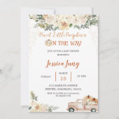 Pompoen Baby shower Een lieve kleine pompoen Kaart (Voorkant)