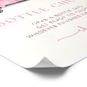 Pompoen Baby shower Fles Chug Game Sign Poster (Hoek)