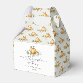 Pompoen Baby shower Geslacht Neutral Favor Box Bedankdoosjes