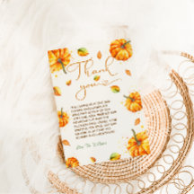 Pompoen Baby Shower Herfst