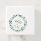 Pompoen Baby shower Jongen Herfst Pompoen Gift Bedankjes Labels (In situ)