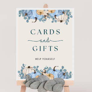 Pompoen Baby shower Kaarten & Geschenken Teken Poster