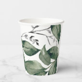 Pompoen Baby shower Papieren Cups Sjabloon Bekers (Achterkant)