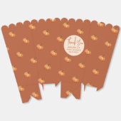 Pompoen Baby shower Popcorn Bedankdoosjes (Ongevouwen)