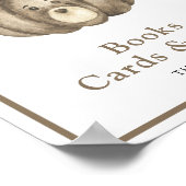 Pompoen beer - boeken kaarten en geschenken poster (Hoek)