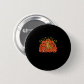 Pompoen Bengaal Kat Halloween Kitten Jack O Lanter Ronde Button 5,7 Cm (Voorkant /achterkant)