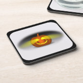 Pompoen - bier onderzetter (Linkerzijde)