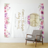 Pompoen Bloem Meisje Koppels Shower Foto Prop Wandkleed (In Situ (horizontaal))