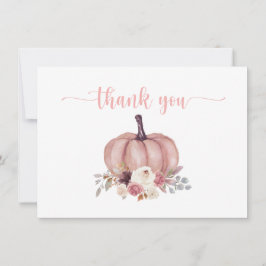 Pompoen Bloem, Rustieke Shower, Verjaardag Bedankt