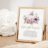 Pompoen Bloemen Late Night Luier Poster