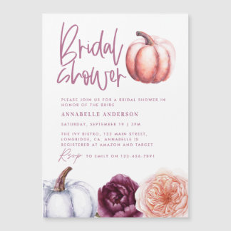 Pompoen bloemenherfst paarse perzik vrijgezellenfe