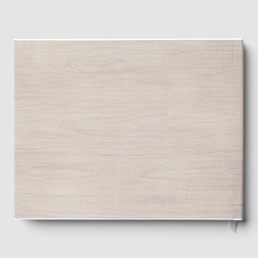 Pompoen Bloemenvaas Rustieke herfst bruiloft Gastenboek (Achterkant)