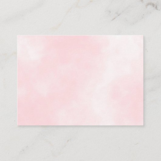 Pompoen Bloemige Luier Tombola Baby Shower Bijlage (Achterkant)