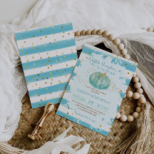 Pompoen Blue Boy Baby Shower